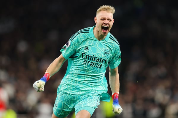 阿隆·拉姆斯代尔是阿森纳获胜的关键人物。/ James Gill/Danehouse/Getty Images