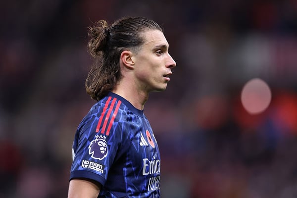 这位意大利球员本赛季一直是英超联赛的主力球员。/ Alex Livesey/Getty Images