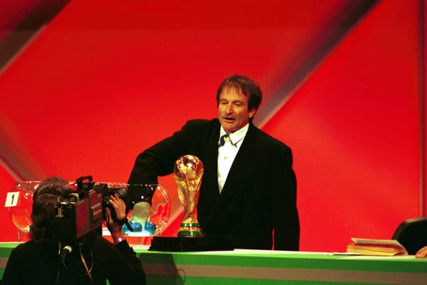 罗宾·威廉姆斯在1994年的抽签仪式上