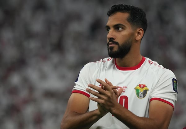 世界杯FIFA体育新闻:约旦球员穆萨·阿尔-塔马里