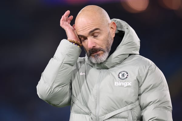 世界杯FIFA体育新闻：恩佐·马雷斯卡几乎没有阳性结果。/ Alex Livesey/Danehouse/Getty Images