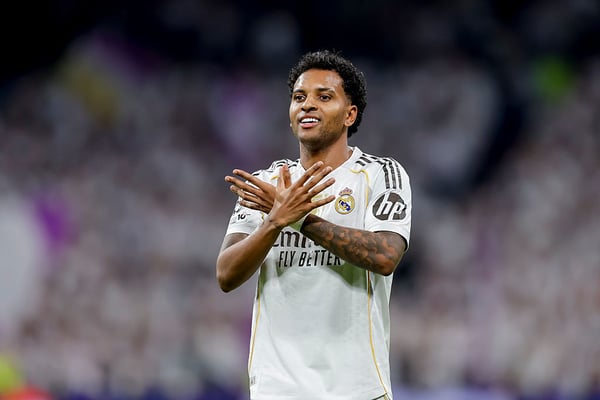 罗德里戈自3月4日对阵曼城以来首次破门得分。/ Manu Reino/DeFodi Images/DeFodi/Getty Images