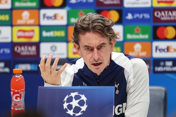 托特纳姆热刺队本赛季在英超联赛中创造了两支球队最低的预期进球数(xG)。/ Eddie Keogh/Getty Images