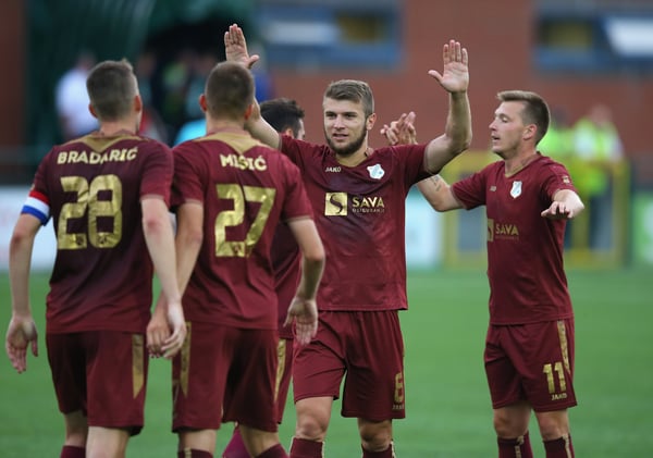 里耶卡经常是萨格勒布迪纳摩的眼中钉。/ Getty/Alex Livesey