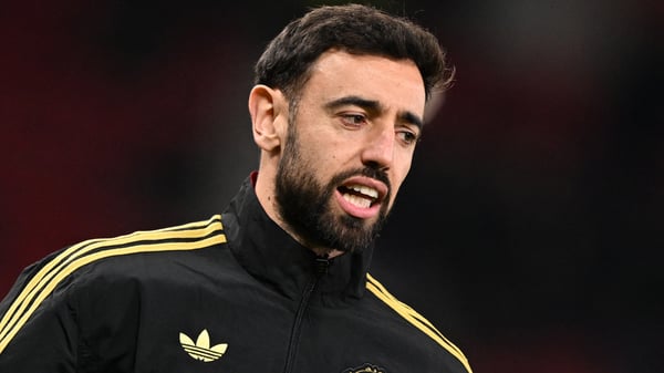 布鲁诺·费尔南德斯坦率地谈到了阿尔希拉尔对他的转会兴趣。/ ETER POWELL/AFP/Getty Images