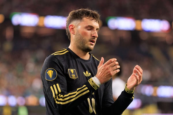 自2024年以来,圣地亚哥·吉梅内斯只为墨西哥国家队打入两球。/ IMAGO/ZUMA Press Wire