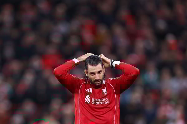 本赛季,多米尼克·索博斯莱在利物浦队中的表现优于大多数球员。/ Robbie Jay Barratt/AMA/Getty Images