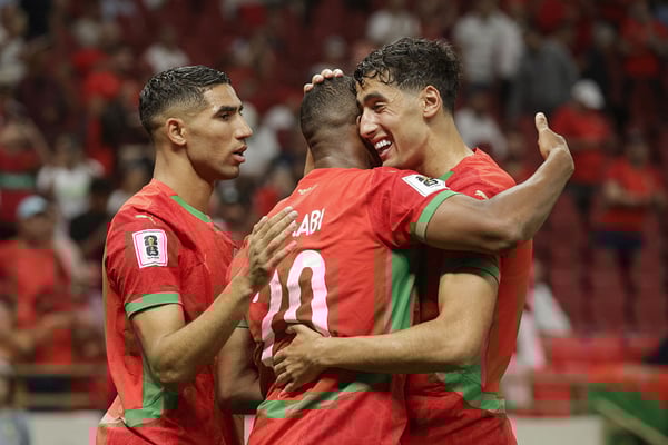 摩洛哥队在主场作战，显然是夺冠热门。/ ABDEL MAJID BZIOUAT/AFP/Getty Images