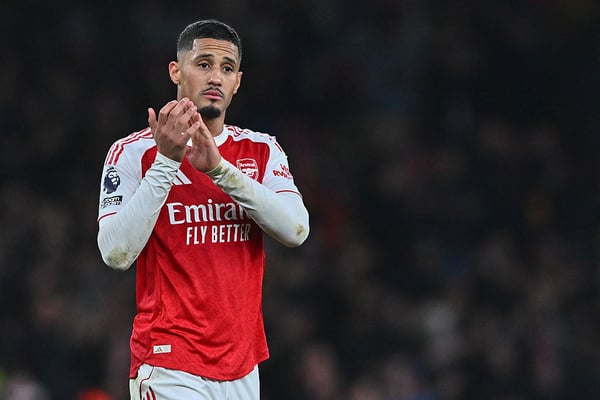 威廉·萨利巴的回归可谓恰逢其时。/ Vince Mignott/MB Media/Getty Images