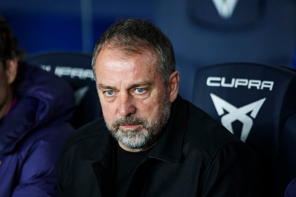 汉斯·弗里克又遇到了一件棘手的事。/ Gongora/NurPhoto/Getty Images