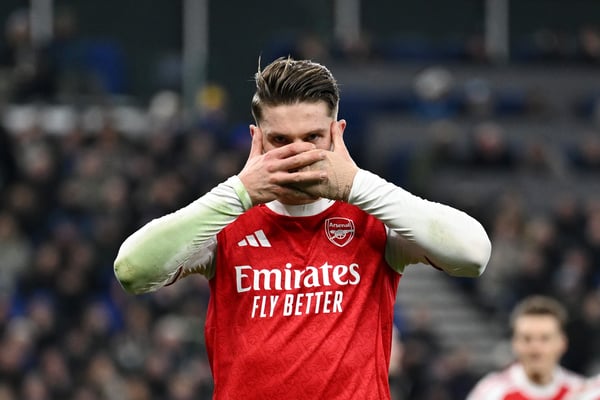 维克托·吉奥克雷斯仍在适应阿森纳的生活。/ 大卫·普莱斯/阿森纳足球俱乐部/盖蒂图片社