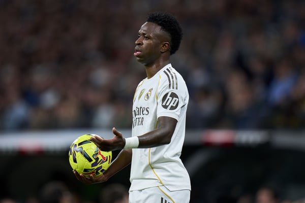 维尼修斯·儒尼奥尔面临着不确定的未来。 /迭戈·索托/盖蒂图片社