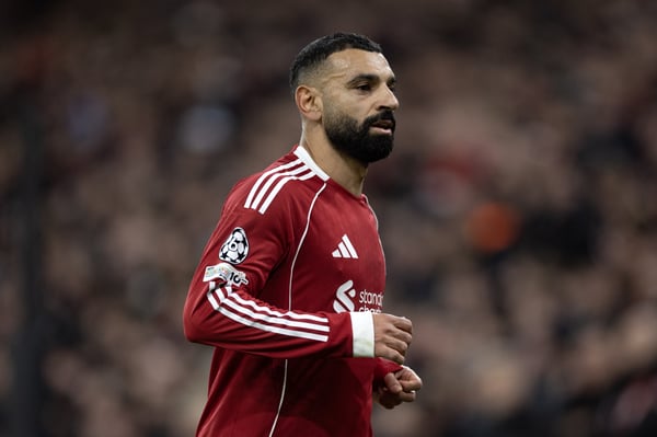 穆罕默德·萨拉赫可能即将转会，这源于一系列意想不到的变故。/ Joe Prior/Visionhaus/Getty Images