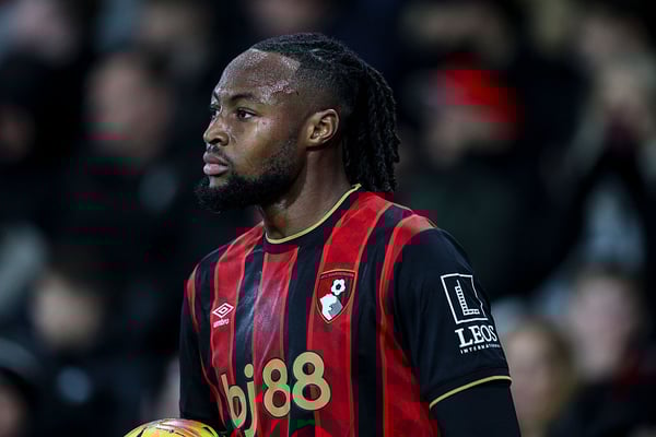 安托万·塞梅尼奥是本赛季英超联赛至今为止最耀眼的球星之一。/ Robin Jones/AFC Bournemouth/AFC Bournemouth/Getty Images