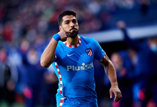 路易斯·苏亚雷斯对于马竞来说是一笔划算的交易。 /盖蒂/胡安·曼努埃尔·塞拉诺·阿尔塞