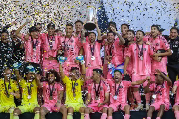 梅西效力于迈阿密国际