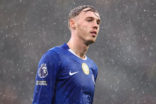 切尔西周末肯定希望科尔·帕尔默能再次展现他的魔力。/ Marc Atkins/Getty Images