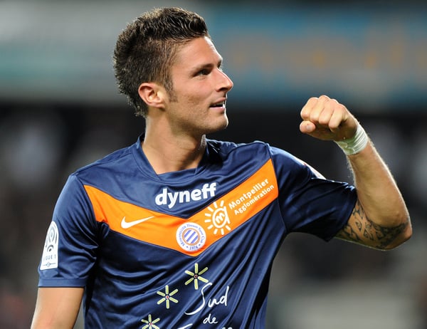 吉鲁在2011-12赛季带领蒙彼利埃夺得法甲联赛冠军。/ Getty/Pascal Guyot