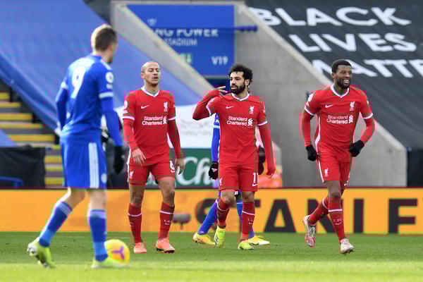 利物浦在2020-21赛季表现不佳。/ Getty/Paul Ellis