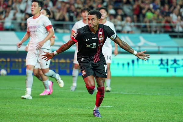 世界杯FIFA体育新闻：杰西·林加德是首尔FC的明星球员。/ IMAGO/Penta Press