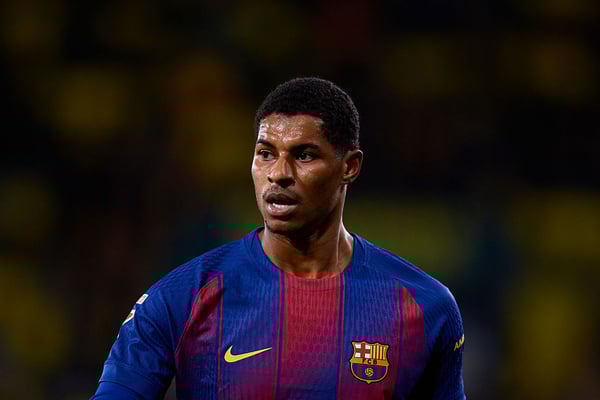 世界杯FIFA体育新闻:马库斯·拉什福德租借巴塞罗那的合同将于本赛季结束后到期。/ David Aliaga/NurPhoto/Getty Images