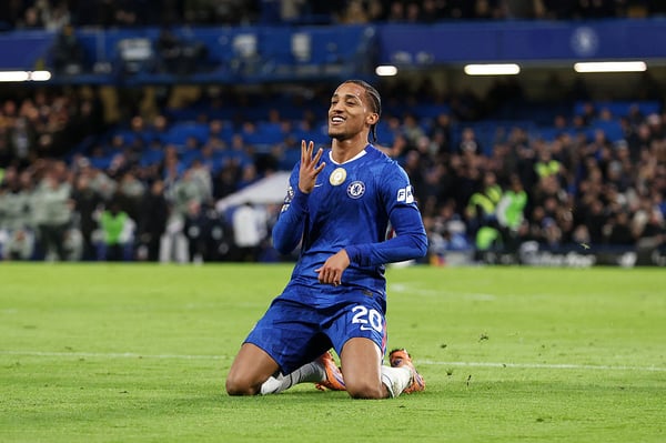 世界杯FIFA体育新闻：若昂·佩德罗在切尔西表现出色。/ 切尔西足球俱乐部/Getty Images