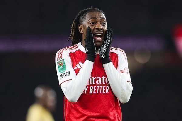 世界杯FIFA体育新闻：埃贝雷奇·埃泽状态起伏不定。/ Charlotte Wilson/Offside/Getty Images