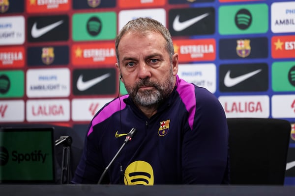 世界杯FIFA体育新闻:汉斯·弗里克有着非常明确的转会优先事项。/ Javier Borrego/Europa Press/Getty Images