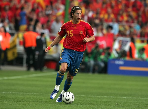 世界杯FIFA体育新闻：塞尔吉奥·拉莫斯代表西班牙队参加2006年德国世界杯