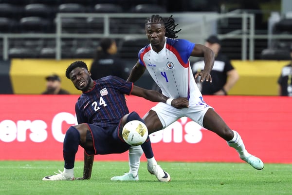 世界杯FIFA体育新闻：足球：中北美洲及加勒比海金杯赛小组赛——海地对阵美国