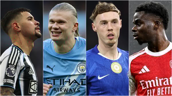 世界杯FIFA体育新闻：纽卡斯尔、曼城、切尔西和阿森纳将晋级半决赛。/ Michael Driver/MI News/NurPhoto/Joe Prior/Visionhaus/Rob Newell-CameraSport/Stuart MacFarlane/阿森纳足球俱乐部/Getty Images