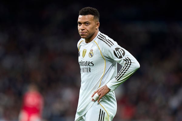 世界杯FIFA体育新闻:基利安·姆巴佩的执教记录令人担忧。/迭戈·索托/盖蒂图片社