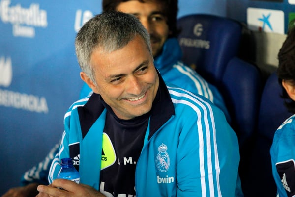 世界杯FIFA体育新闻：何塞·穆里尼奥在2010年代初期执教皇家马德里三个赛季。/ IMAGO/Pond5 Images