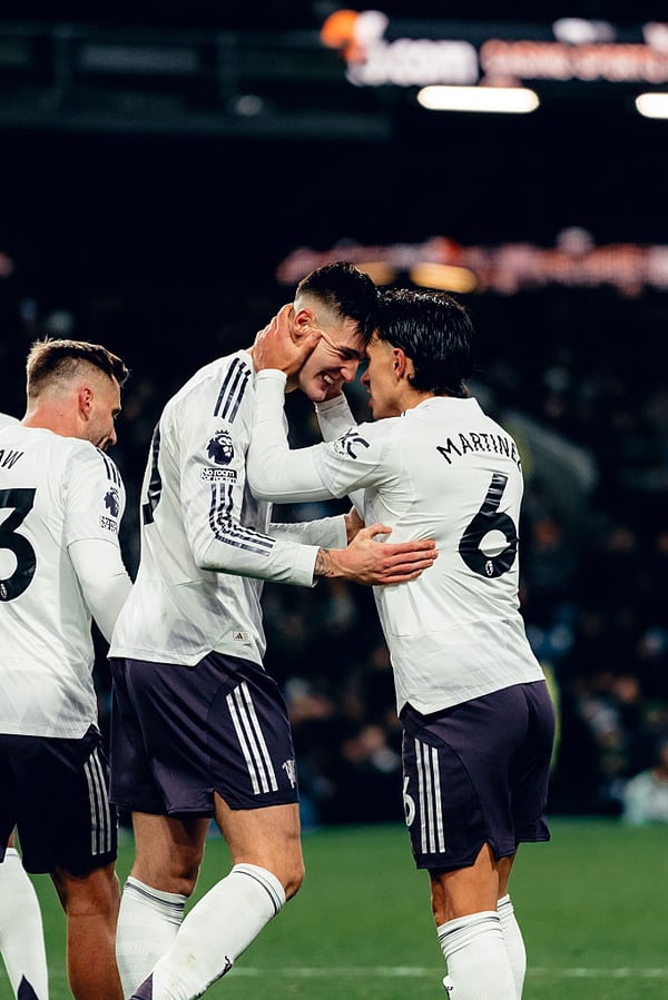 世界杯FIFA体育新闻：本杰明·舍什科梅开二度，但其他机会均未能把握。/ Zohaib Alam/MUFC/曼联/Getty Images