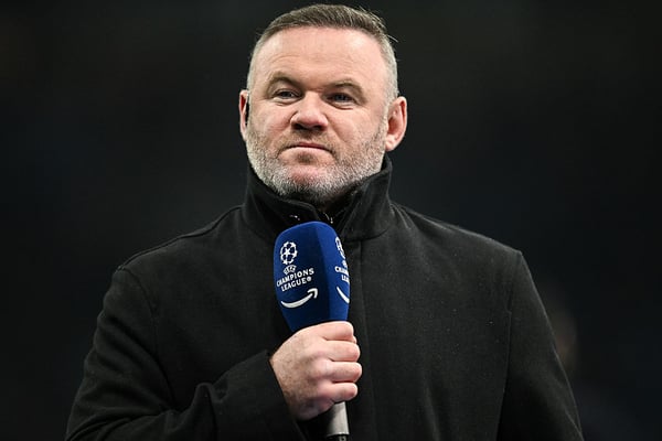 世界杯FIFA体育新闻：韦恩·鲁尼的回应直率却又不失幽默。/ Tiziano Ballabio/NurPhoto/Getty Images