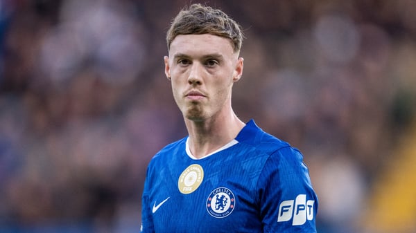 世界杯FIFA体育新闻：科尔·帕尔默缺席了周中对阵帕福斯的比赛。/ Sebastian Frej/MB Media/Getty Images