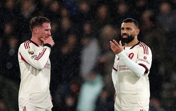 世界杯FIFA体育新闻:利物浦在南部海岸遭遇失利。/ Catherine Ivill/AMA/Getty Images