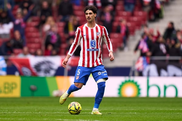 世界杯FIFA体育新闻:约翰尼·卡多索在马德里竞技队的出场时间逐渐增多,开始逐渐适应球队。/ Angel Martinez/Getty Images