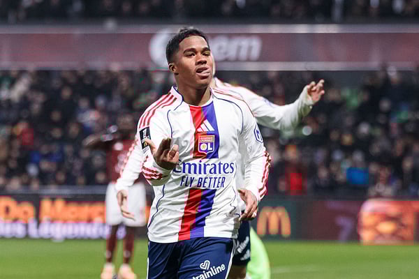 世界杯FIFA体育新闻:恩德里克代表里昂出场三次,已经贡献了五个进球或助攻。/ Sathire Kelpa/Eurasia Sport Images/Getty Images