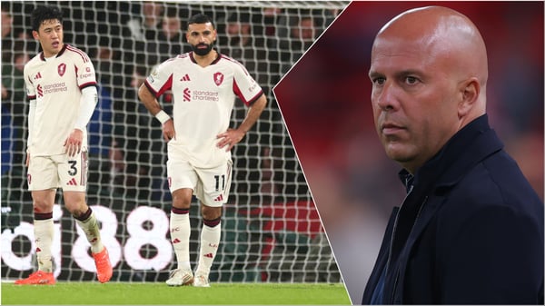 世界杯FIFA体育新闻：利物浦本赛季大部分时间都表现不佳。/ Shaun Brooks/CameraSport/Getty Images, James Gill/Danehouse/Getty Images