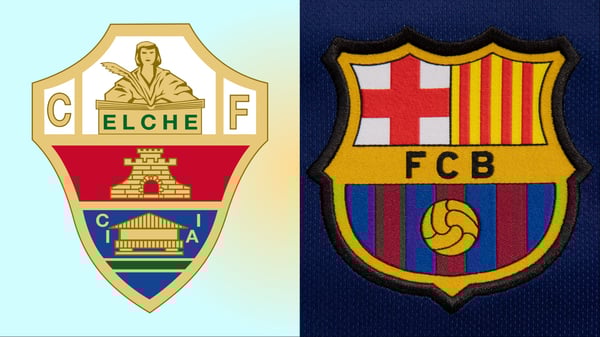 世界杯FIFA体育新闻：巴塞罗那时隔近三年再次前往埃尔切比赛。/ Visionhaus/Getty Images