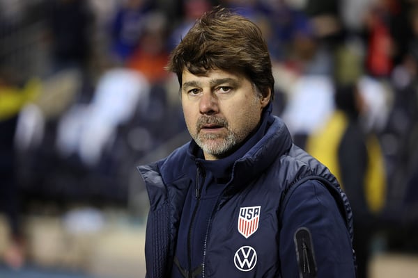 世界杯FIFA体育新闻：毛里西奥·波切蒂诺拒绝就世界杯门票价格发表评论。/ Ira L. Black/USSF/Getty Images