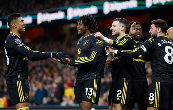 世界杯FIFA体育新闻:曼联取得两连胜,士气正旺。/ Nigel French/Sportsphoto/Allstar/Getty Images