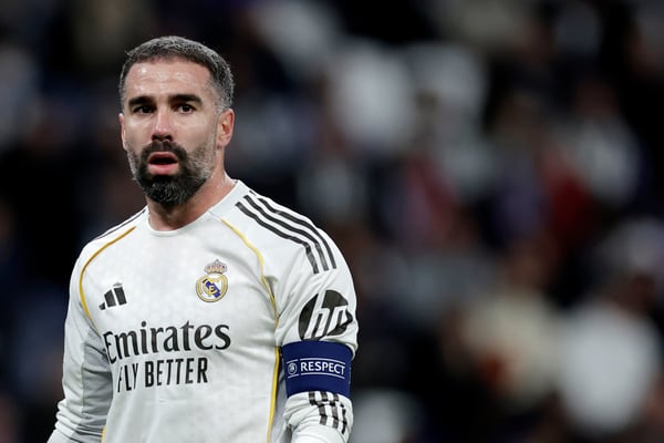 世界杯FIFA体育新闻：丹尼·卡瓦哈尔的未来充满不确定性。/ Maria Gracia Jimenez/Soccrates/Getty Images