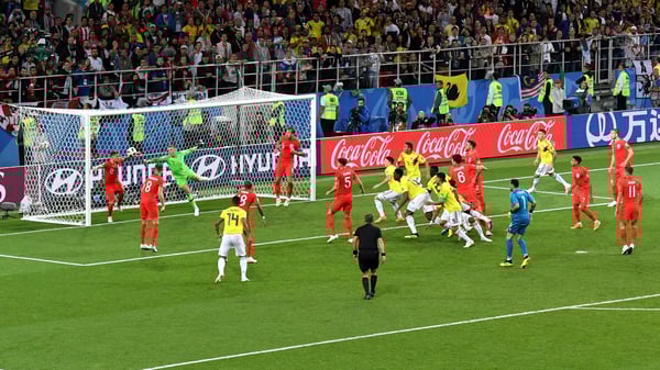 世界杯FIFA体育新闻：2018_R16_Mina_1-1_COLvENG