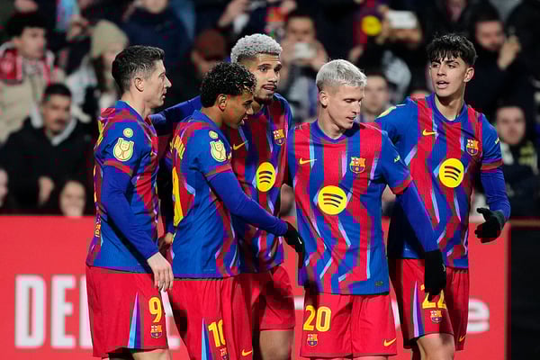 世界杯FIFA体育新闻:巴塞罗那延续了今年良好的开局。/ Jose Breton/Pics Action/NurPhotoGetty Images