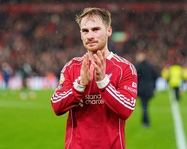 世界杯FIFA体育新闻：Alexis Mac Allister是一位很有意思的候选人。/ Steven Halliwell/MI News/NurPhoto/Getty Images