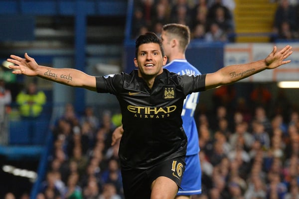 世界杯FIFA体育新闻：塞尔吉奥·阿圭罗承认他本可以加盟切尔西。/ 本·斯坦索尔/法新社/盖蒂图片社