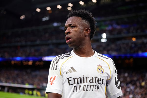 世界杯FIFA体育新闻：维尼修斯·儒尼奥尔将缺席本场比赛。/ Alvaro Medranda/Quality Sport Images/Getty Images