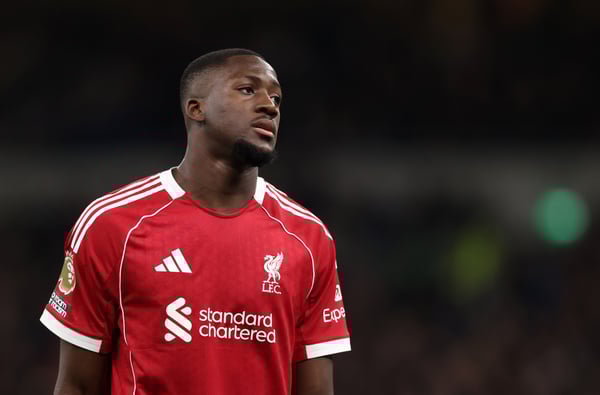 世界杯FIFA体育新闻：伊布拉希马·科纳特今夏可能离开利物浦。/ Catherine Ivill/AMA/Getty Images